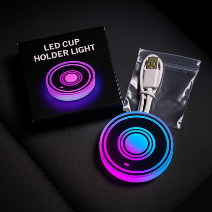 LuxMotion™ RGB LED Cup Holder Lights