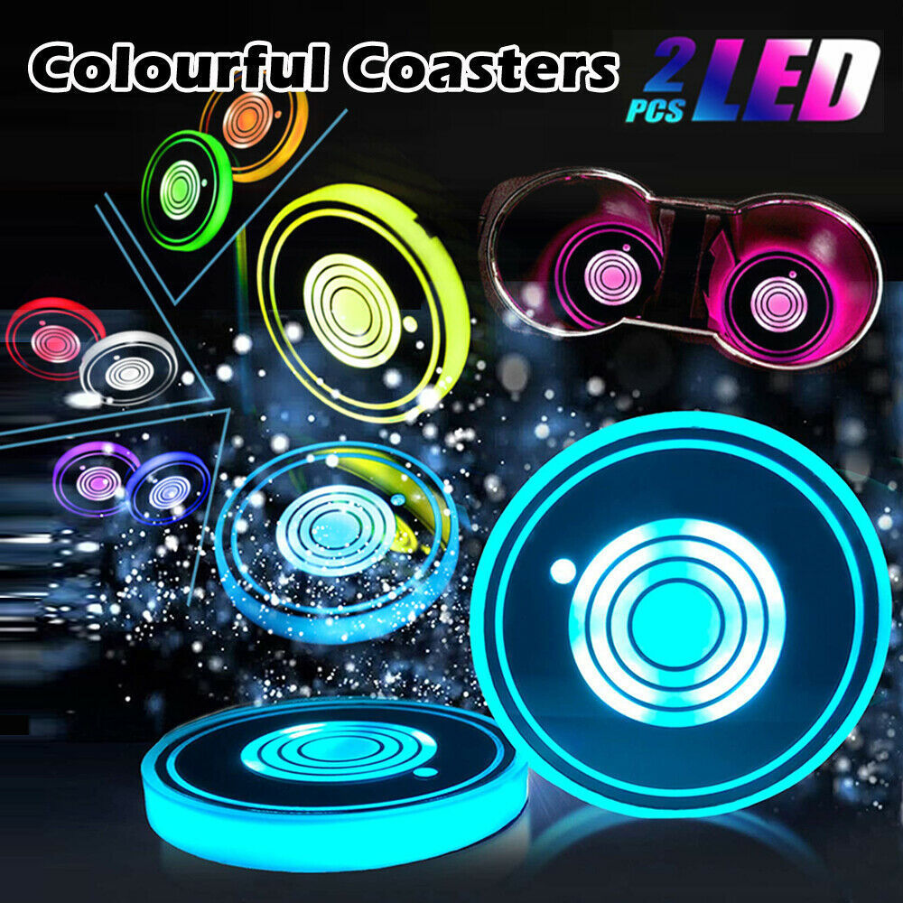 LuxMotion™ RGB LED Cup Holder Lights
