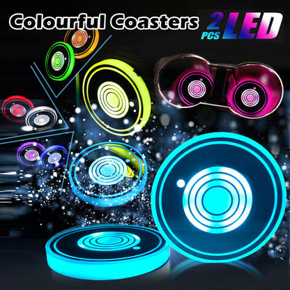 LuxMotion™ RGB LED Cup Holder Lights